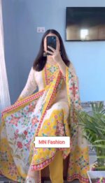 মসলিন কটন ফেব্রিকস থ্রি-পিস