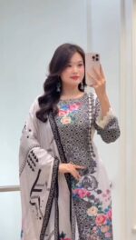 ইন্দো কটন ফেব্রিকসে থ্রি-পিস - Image 3