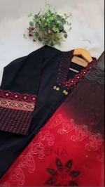 পিউর স্লাব কটন ফেব্রিক্স থ্রি-পিস