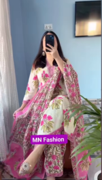 চায়না সফট লিলেন কটন ফেব্রিকস থ্রি-পিস