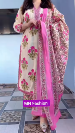 চায়না সফট লিলেন কটন ফেব্রিকস থ্রি-পিস - Image 3
