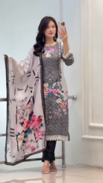 ইন্দো কটন ফেব্রিকসে থ্রি-পিস - Image 2