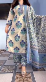 চায়না সফট লিলেন কটন ফেব্রিকস থ্রি-পিস - Image 5