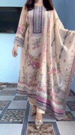 Digital Printed Three Piece <br> স্টাইলিশ ডিজাইন এখন সাশ্রয়ী দামে!  <br>আজই অর্ডার করুন, স্টক সীমিত! - Image 4